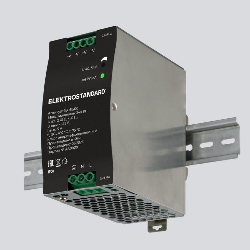 Блок питания Elektrostandard Slim Magnetic 240W 48V IP20 95068/00 4690389220326 a072610