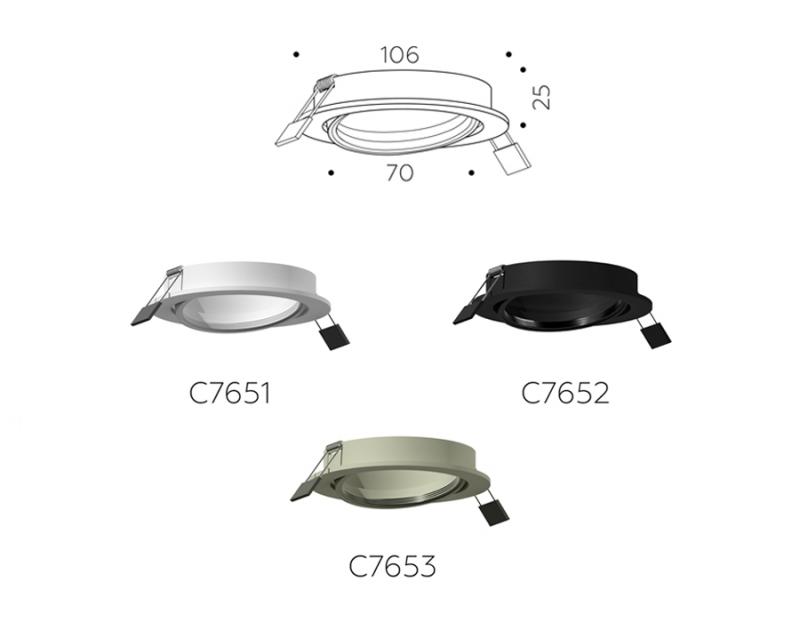 Корпус светильника Ambrella Light DIY Spot C7651