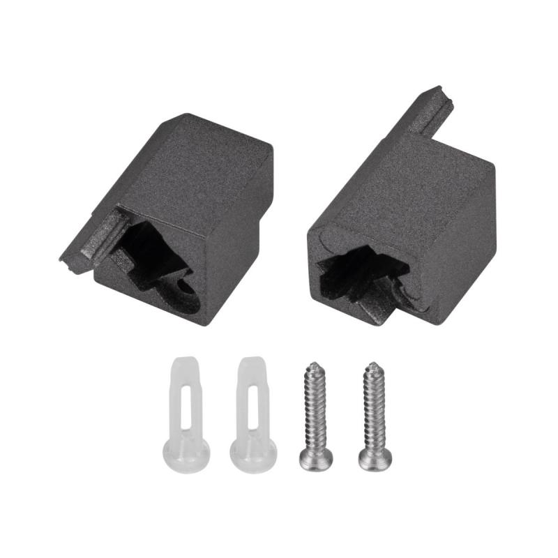 Заглушка Arlight SL-KANT-H10-SQUARE IRON GREY (Пластик) 058674