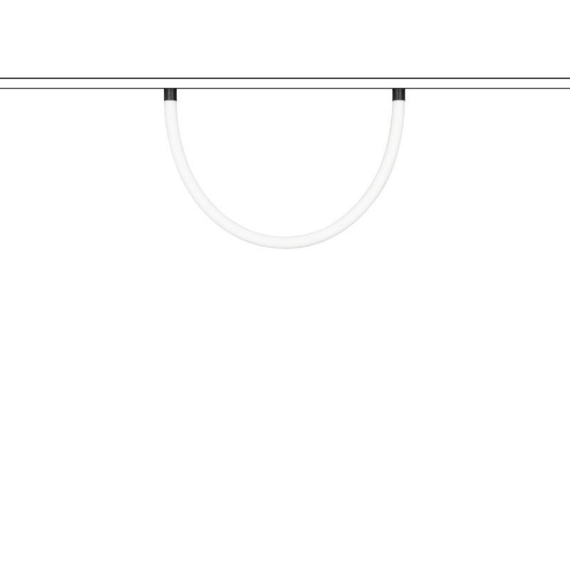 Трековый магнитный светильник Arlight MAG-ORIENT-TUBE-ELASTIC-2620-R30-L1000-14W Day4000 (BK, 360 deg, 48V) 041643