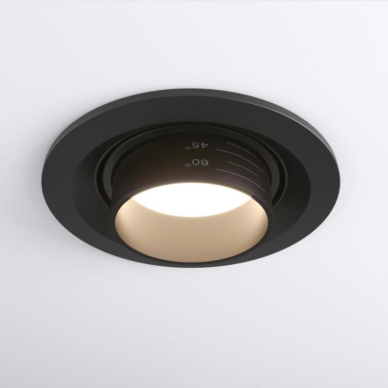Встраиваемый светодиодный светильник Elektrostandard 9920 LED 15W 4200K черный 4690389162879