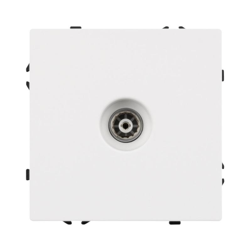 Механизм телевизионной розетки Arlight SCT-NOBE-MTV1-SFPL-WH (Белый кварц) 054292