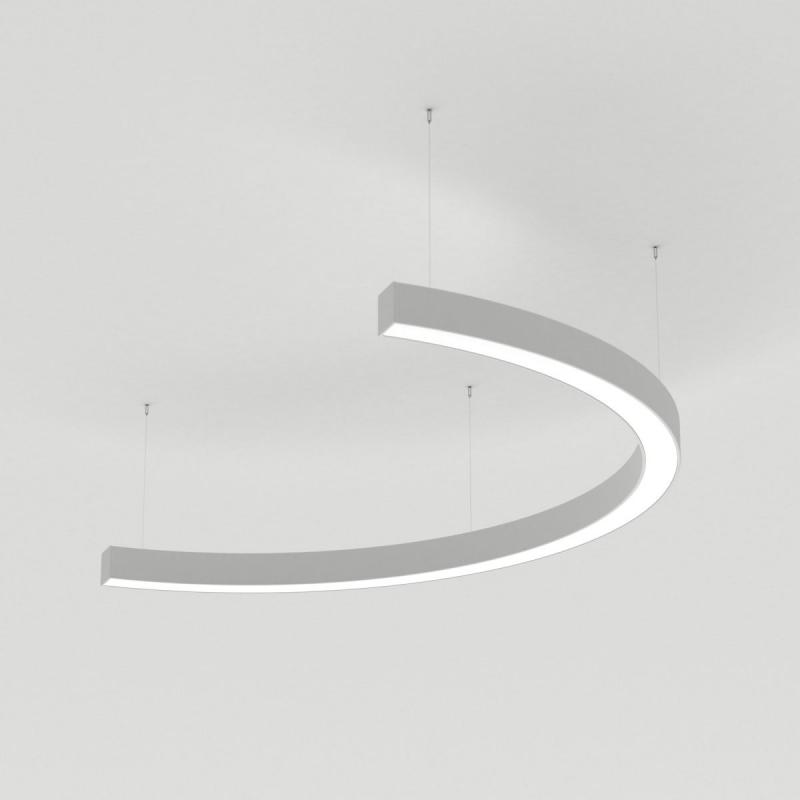 Подвесной светильник Arlight SP-LINE-HANG-ARC-C3535-D800-28W Warm3000 (WHITE, 230V) (Металл) 034017(2)