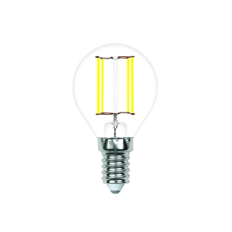 Лампа светодиодная Volpe LED-G45-5,5W/4000K/E14/CL/SLF UL-00008458