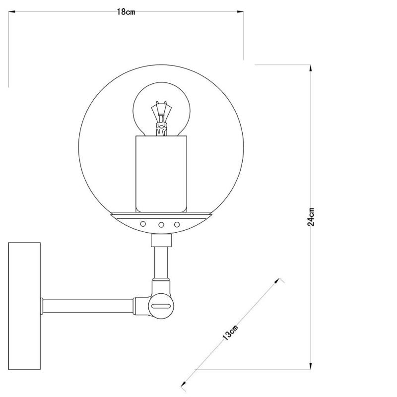 Спот Arte Lamp A1664AP-1CC