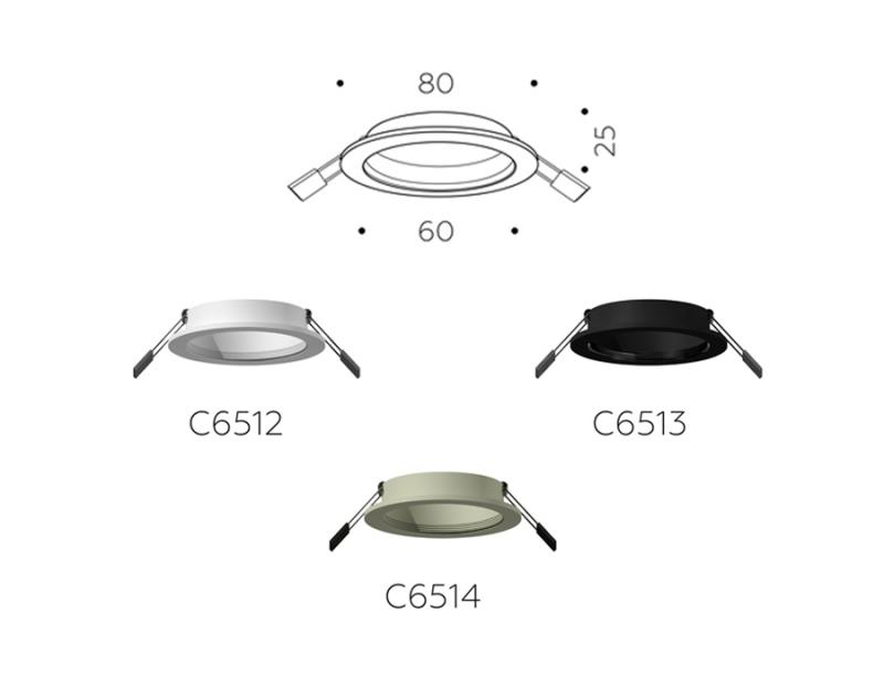 Корпус светильника Ambrella Light DIY Spot C6512