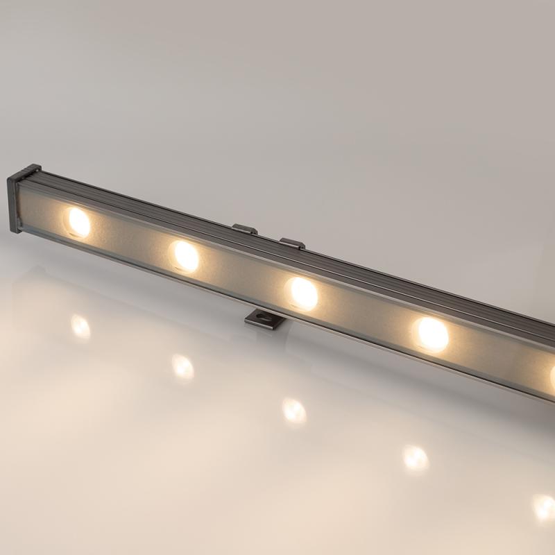 Линейный прожектор Arlight AR-LINE-1000-12W Warm3000 (GR, 15x60 deg, 230V) 041728