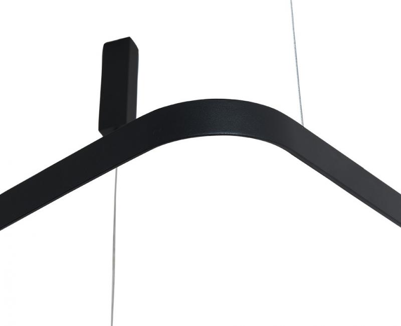 Подвесная люстра Italline IT013-6031 black 3000K