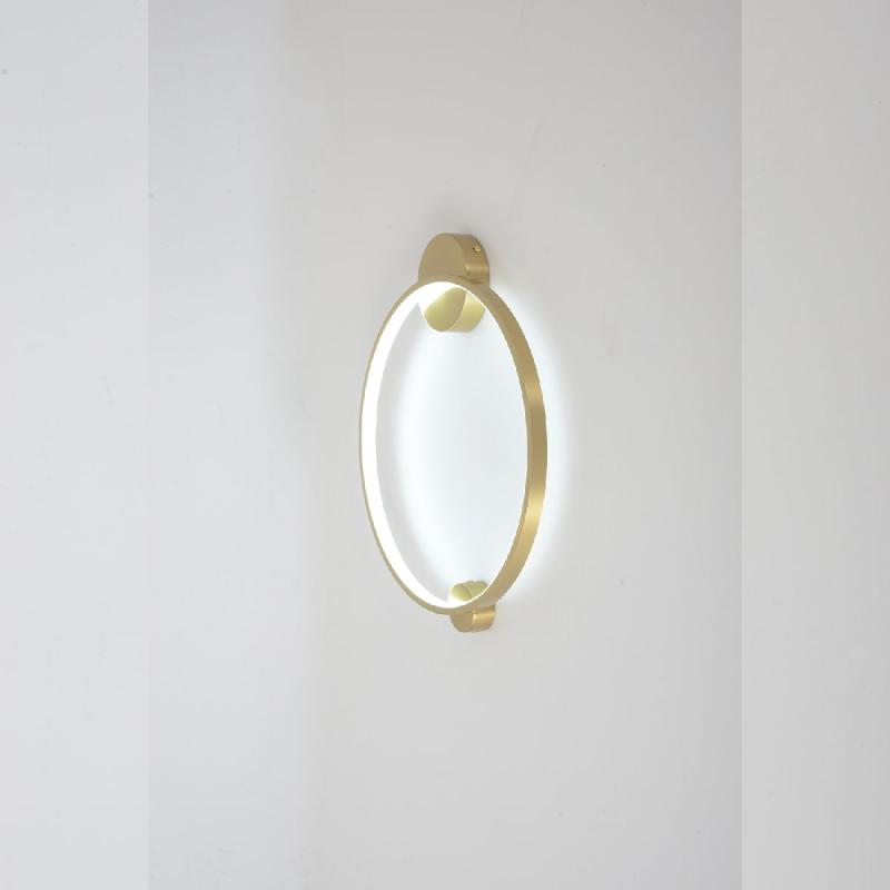 Настенный светильник Crystal Lux REAL AP18W LED BRASS