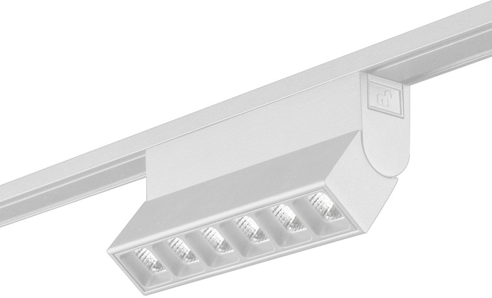 Трековый светильник SLIM DL-SLIM-FLWH-10-CCT