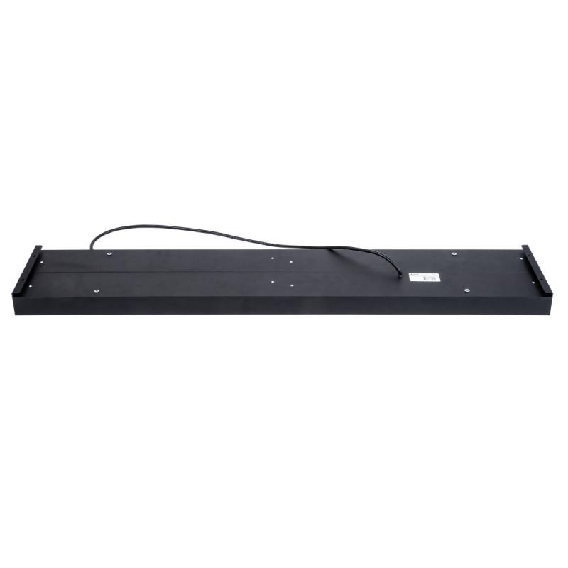 Светодиодная панель Uniel ULO-K15A 2x22W/4000K/L100 IP44 BLACK UL-00012557