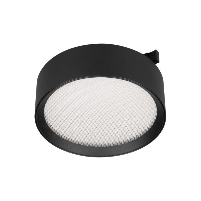 Трековый магнитный светильник Arlight MAG-MICROCOSM-RONDO-R105-10W Day4000 (BK, 90 deg, 24V) (IP20 Металл) 051753