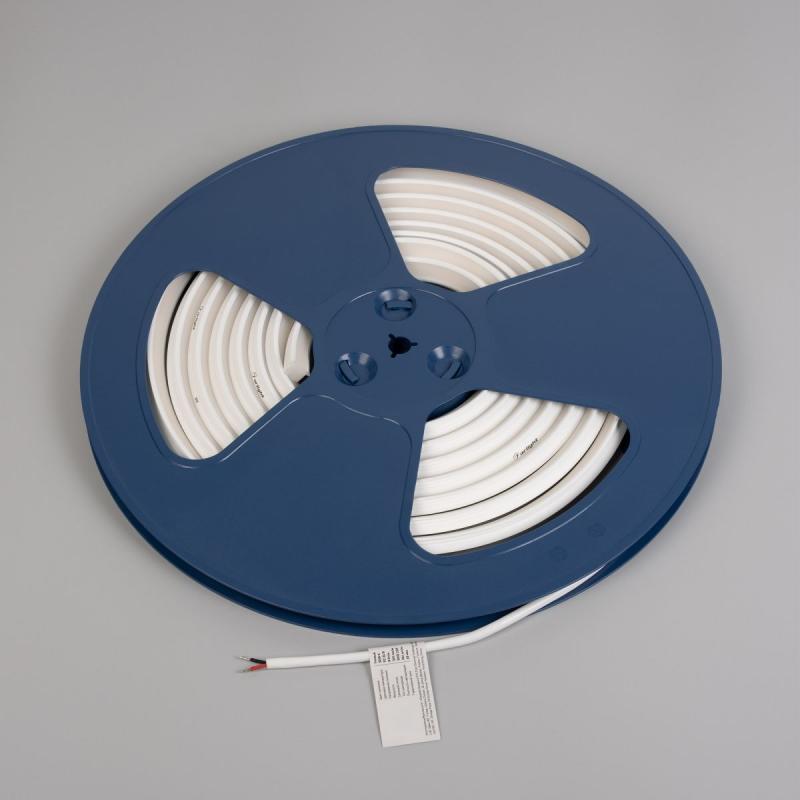 Светодиодная лента герметичная Arlight MOONLIGHT-3D-T-X544-10x10mm 24V Warm3000 (8 W/m, IP67, 5m, wire x1) (Вывод боковой) 055192