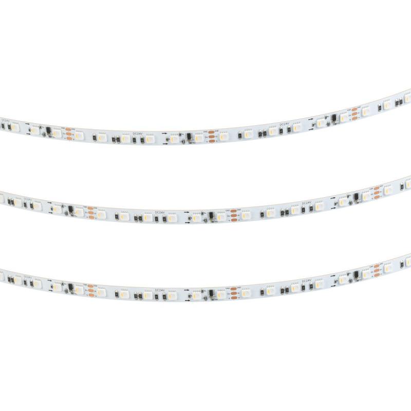 Светодиодная лента Arlight SPI-H84-8mm 24V RGBW-Warm-PX6 (22 W/m, IP20, 4040, 5m) 049478