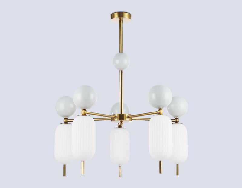 Люстра на штанге Ambrella Light High Light Ceramo Modern LH53104