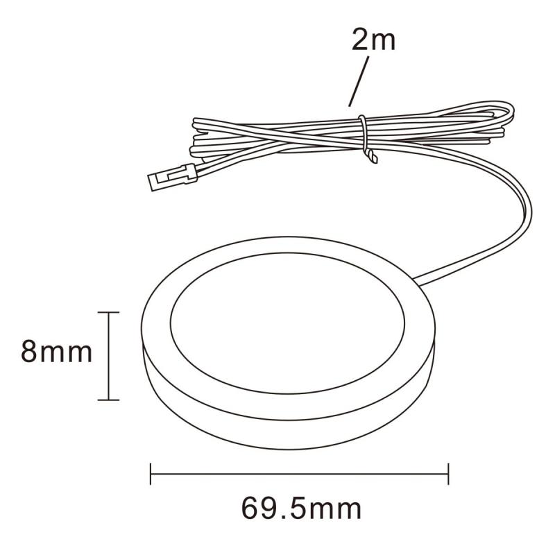 Накладной мебельный светильник Lightstar Mobiled 036330