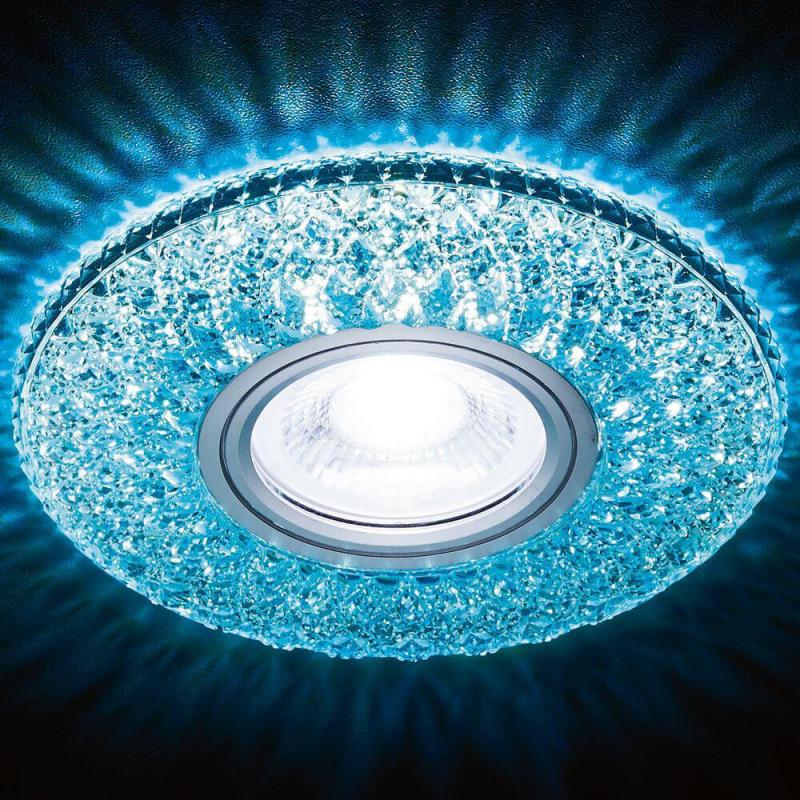 Встраиваемый светодиодный светильник Ambrella Light Led S333 BK/CLD