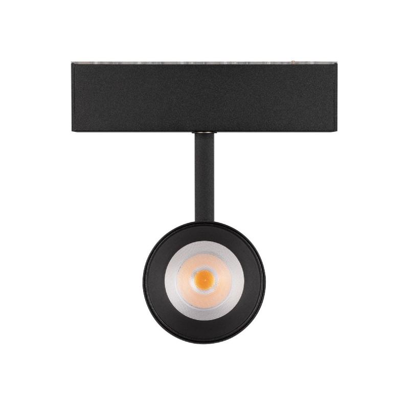 Трековый магнитный светильник Arlight MAG-SPOT-45-R65-18W Warm3000 (BK, 36 deg, 24V, DALI) 046595