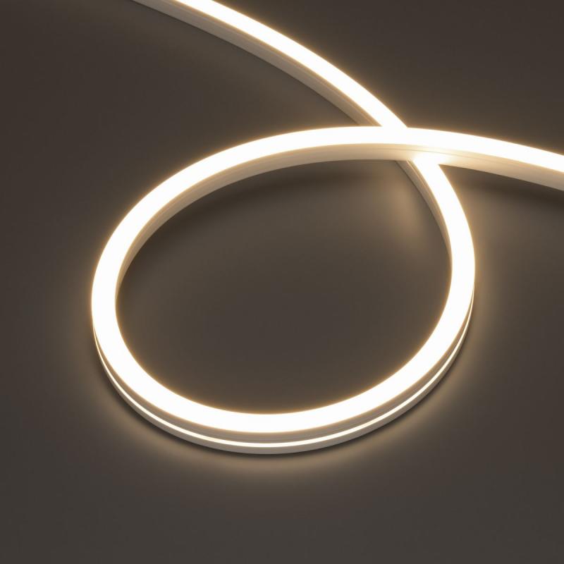 Светодиодная лента герметичная Arlight MOONLIGHT-PRO-SIDE-X336-12x17mm 24V RGBW-Day (12 W/m, IP67, 10m, wire x2) (Вывод боковой) 055318