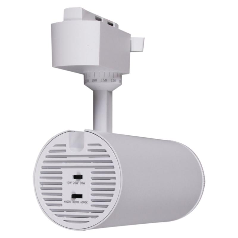 Трековый однофазный светильник Reluce 06650-9.3-LED10/20/30W CCT WT