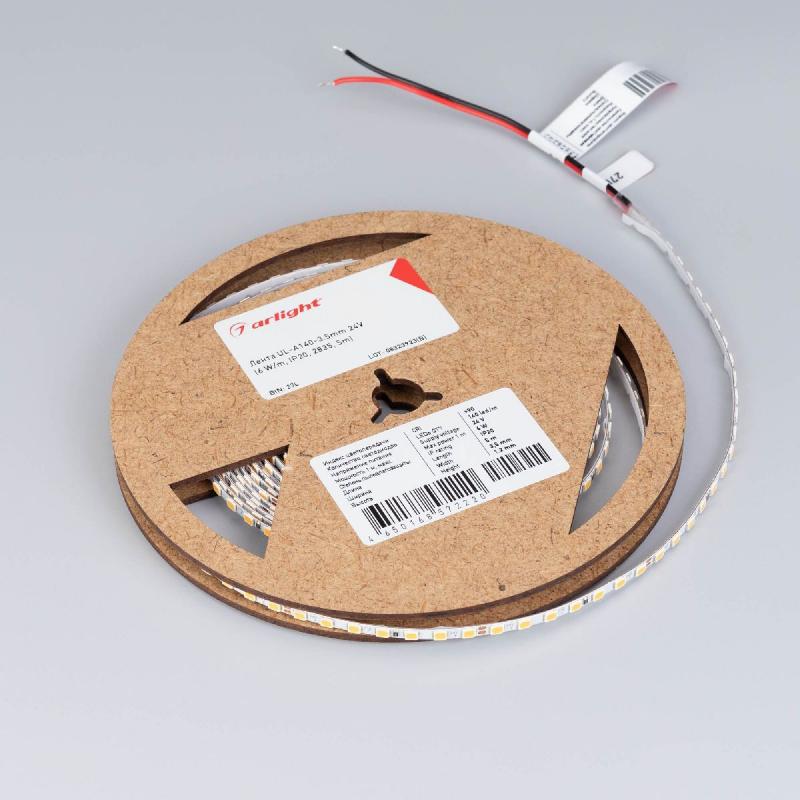 Светодиодная лента Arlight UL-A140-3.5mm 24V Day4000 (6 W/m, IP20, 2835, 5m) 045968