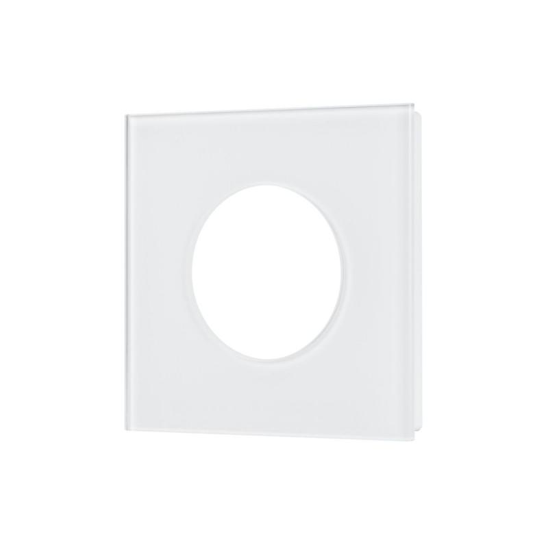 Рамка стеклянная на 1 пост Arlight FRM-GLARE-GC-1-WH 043832