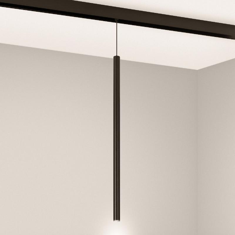 Трековый магнитный светильник Arlight MAG-ORIENT-SPOT-HANG-L500-R20-3W Warm3000 (BK, 20 deg, 48V) 046897