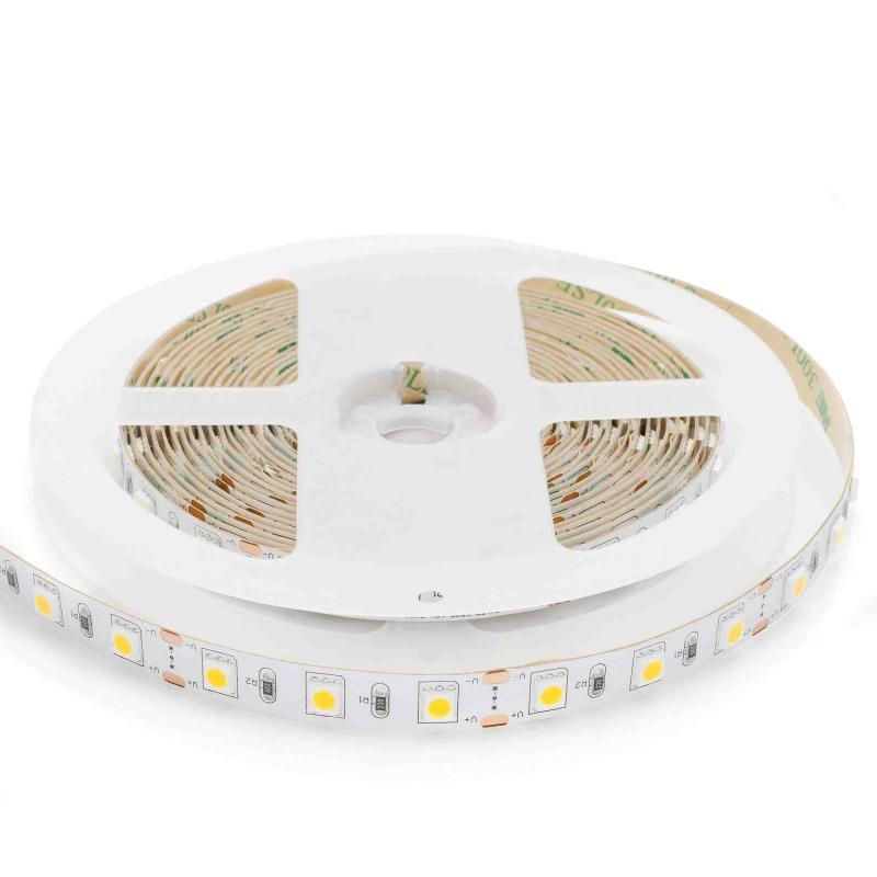 Светодиодная лента Apeyron 12В СТ 14,4Вт/м smd5050 60д/м IP20 700Лм/м 5м 3000К 00-16