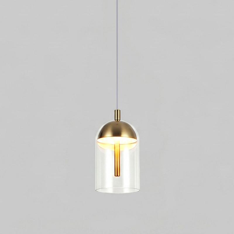Подвесной светильник Eurosvet Palm 201056/1 LED латунь a072228