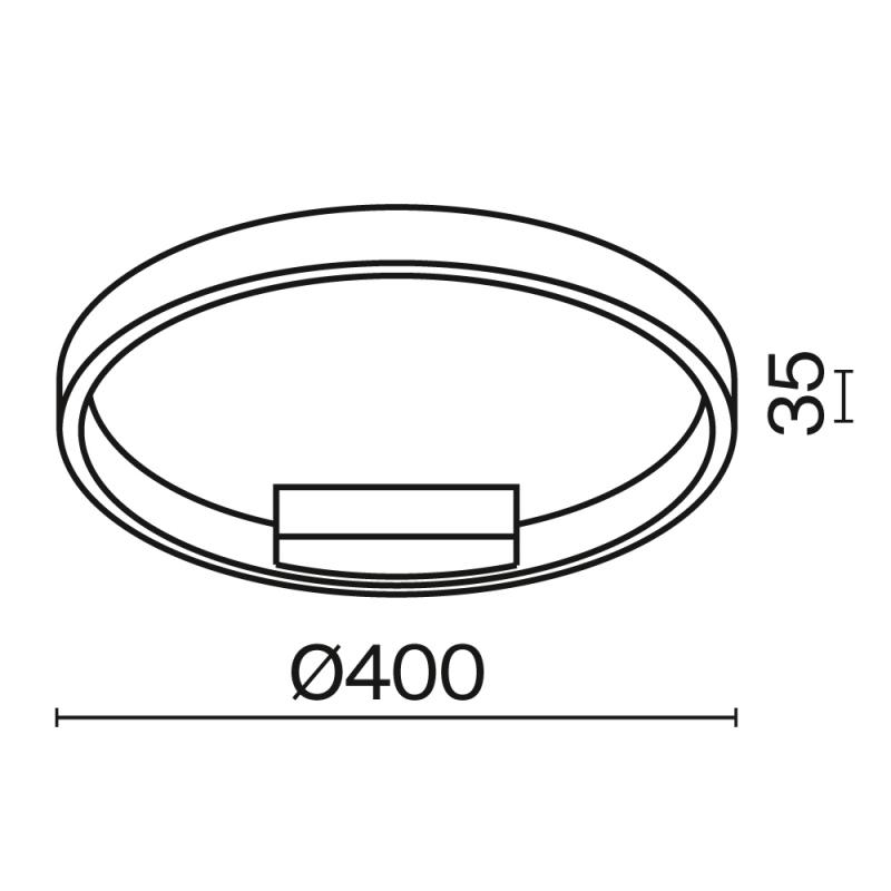 Потолочный светильник Maytoni Rim MOD058CL-L25BSK