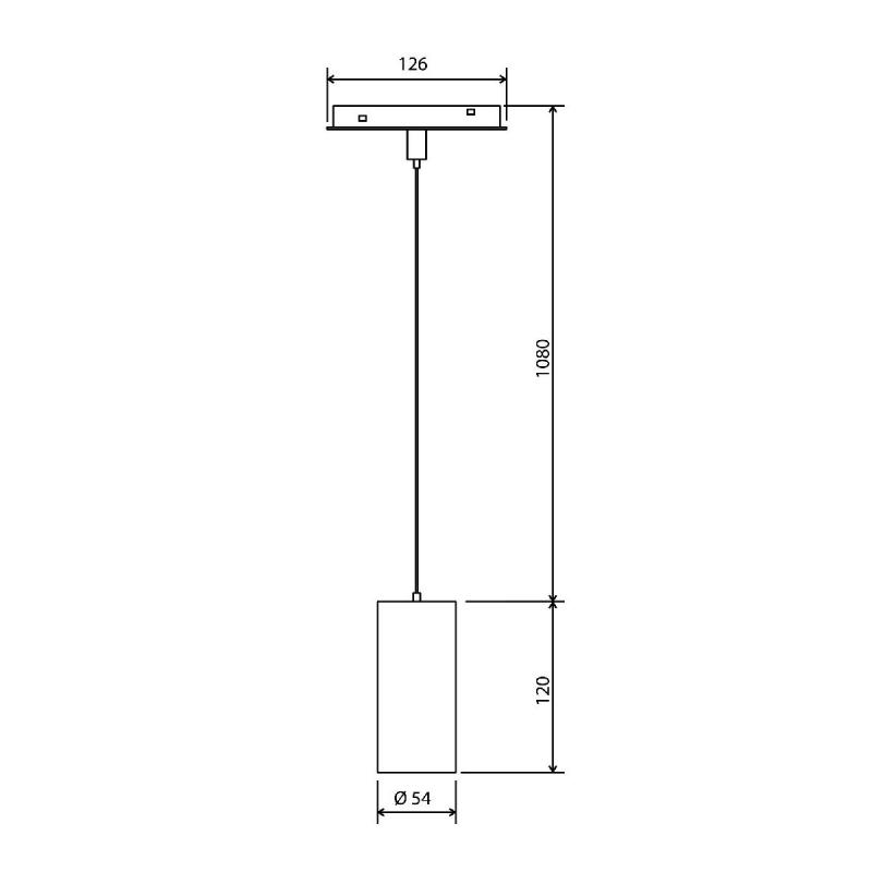 Магнитный трековый светильник Elektrostandard Slim Magnetic Dim Amend 15W 2700-6500K черный 	4690389195334 a063534