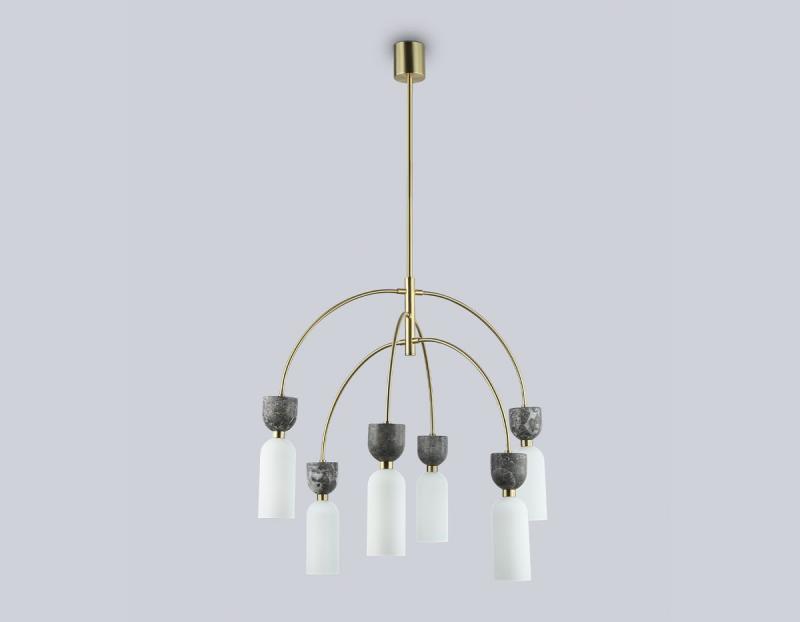 Люстра на штанге Ambrella Light High Light Ceramo Modern LH53333