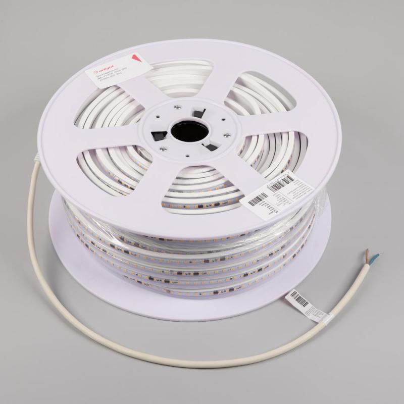 Светодиодная герметичная лента Arlight ARL-PV-A120-15mm 230V White6000 (15 W/m, IP65, 50m) 054696