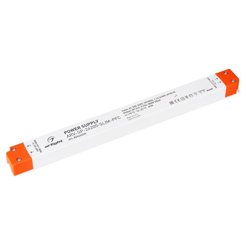 Блок питания Arlight ARV-SP-24200-SLIM-PFC (24V, 8.33A, 200W) 029494(2)