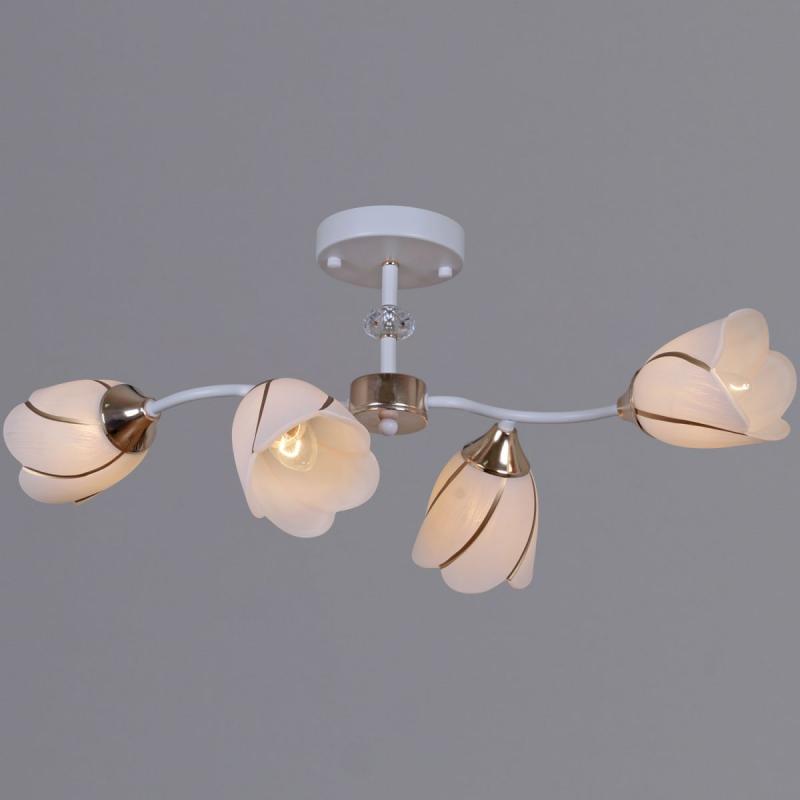 Потолочная люстра Reluce 35360-0.3-04 WH+FG