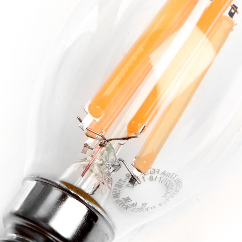 Лампа светодиодная Feron LB-718 Свеча на ветру E14 15W 6400K 38264