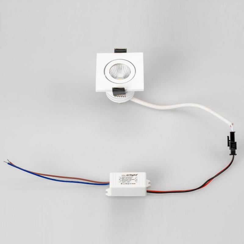 Мебельный светильник Arlight LTM-S50x50WH 5W Day White 25deg