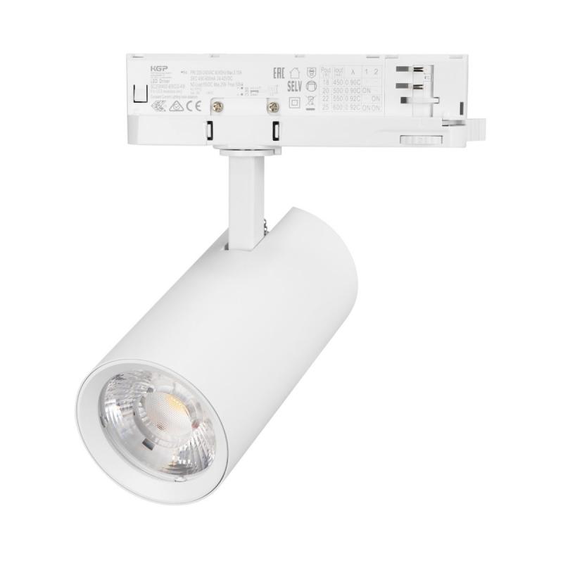 Трековый трехфазный светильник Arlight LGD-GERA-4TR-R74-20W Warm SP2900-Meat (Белый, 55 deg, 230V) (IP20 Металл) 060056