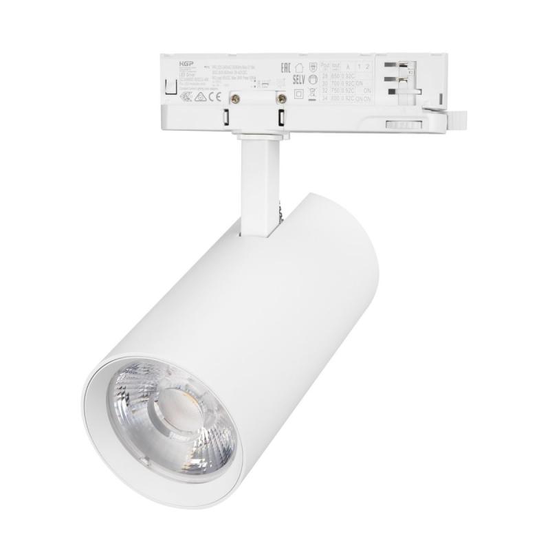 Трековый трехфазный светильник Arlight LGD-GERA-4TR-R90-30W Warm SP2900-Meat (Белый, 24 deg, 230V) (IP20 Металл) 060062
