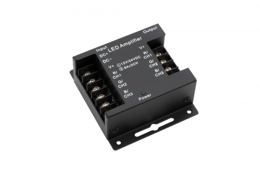 Усилитель  AMP-RGB-24A-Bl