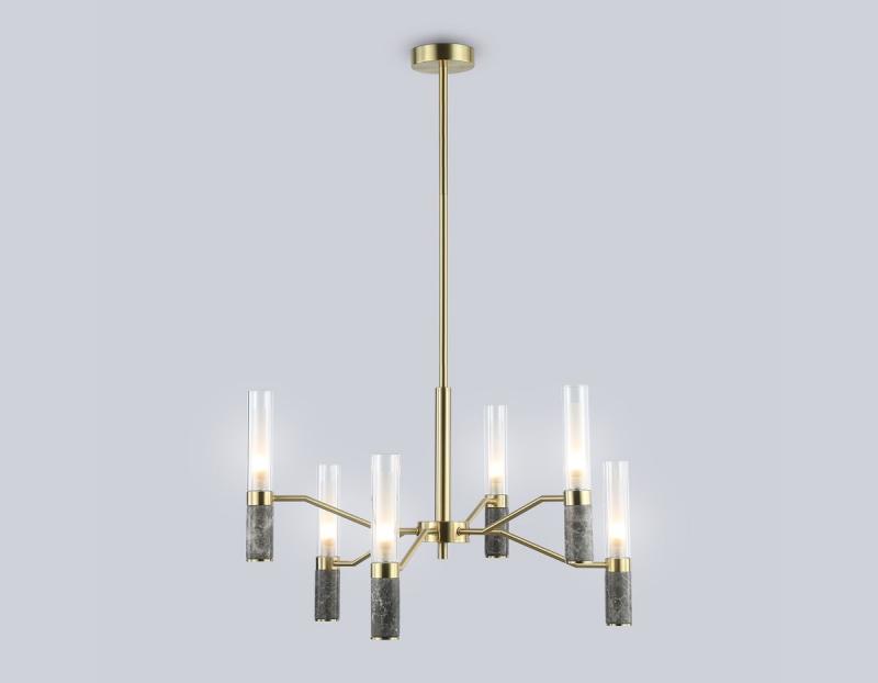 Люстра на штанге Ambrella Light High Light Ceramo Modern LH53353