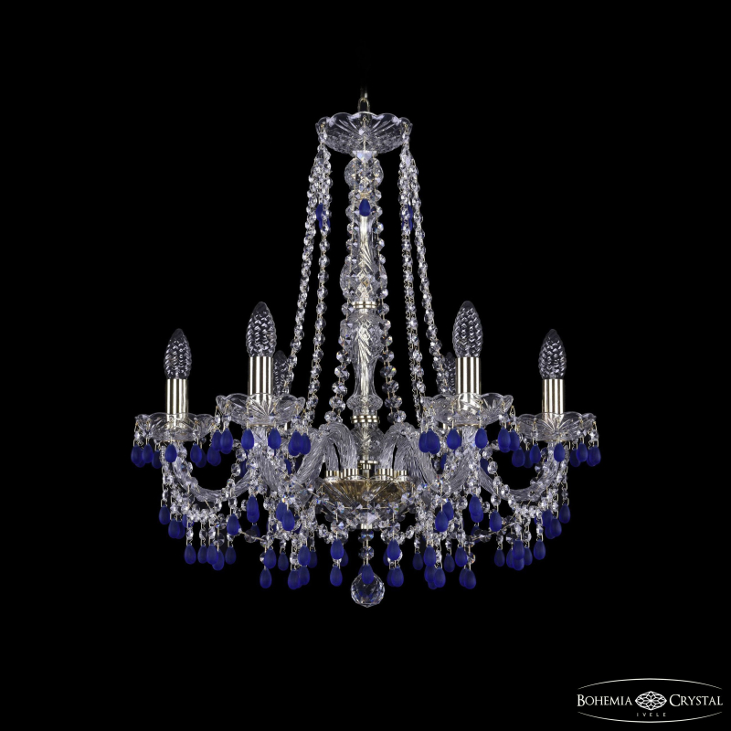 Подвесная люстра Bohemia Ivele Crystal 1410/6/195/h-60 G V3001