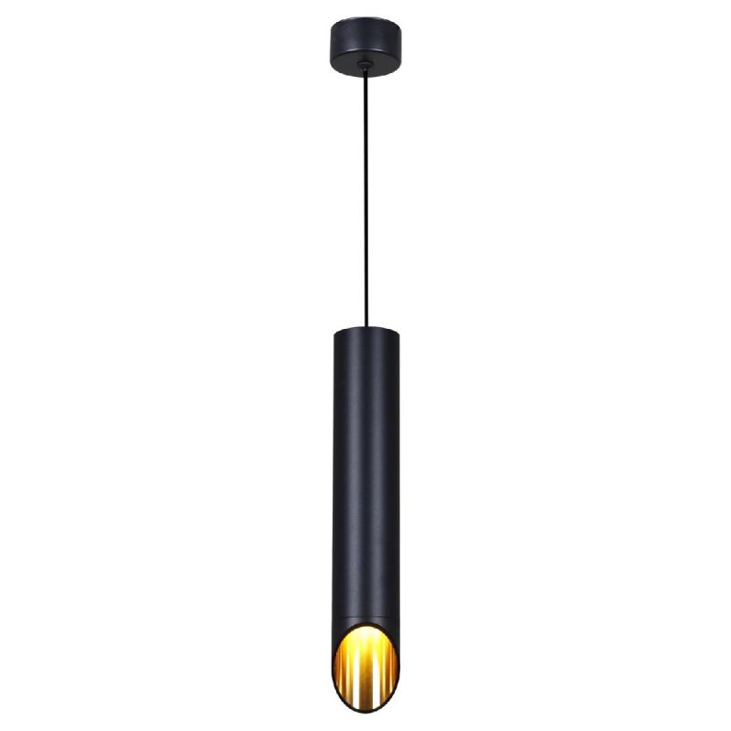 Подвесной светильник Reluce 16007-0.9-001LD 300mm GU10 BK+GD