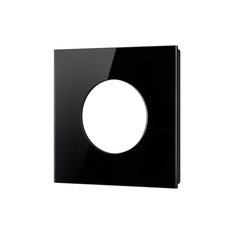 Рамка стеклянная на 1 пост Arlight FRM-GLARE-GC-1-BK 043833