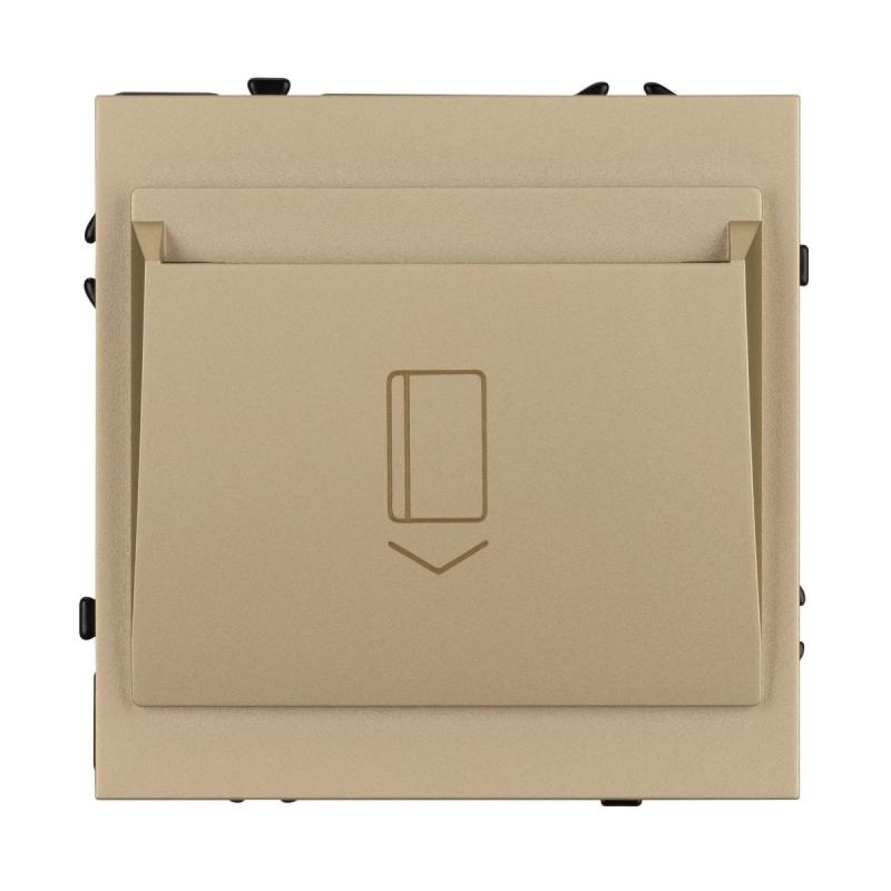 Выключатель карточный магнитный софт-тач золотой песок Arlight SWT-CRD-SFPL-GD (250V, 25A) 064813