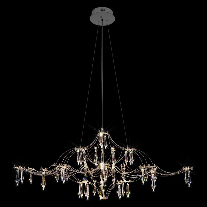 Подвесная люстра Loft IT Mira 10587/1000 Silver Asfour