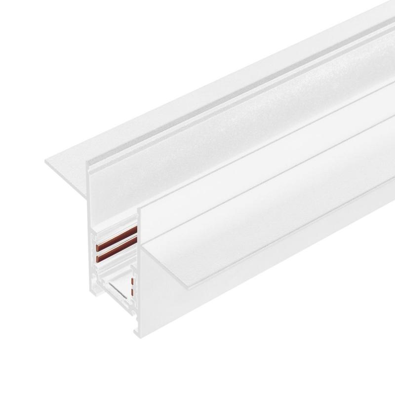 Шинопровод магнитный встраиваемый Arlight MAG-ORIENT-TRACK-2653-FDW-1000 (Белый, FLAT) (IP20 Металл) 062040