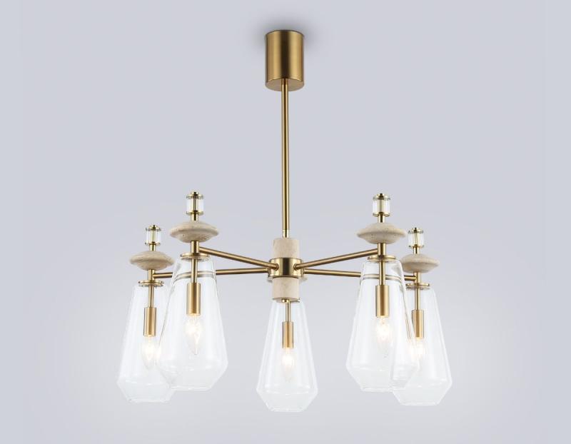 Люстра на штанге Ambrella Light High Light Ceramo Modern LH53305