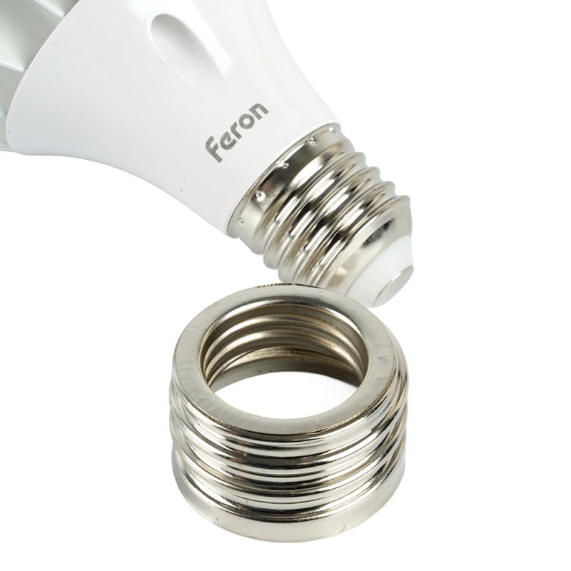 Лампа светодиодная Feron E27-E40 60W 6400K Цилиндр Матовая LB-65 25782