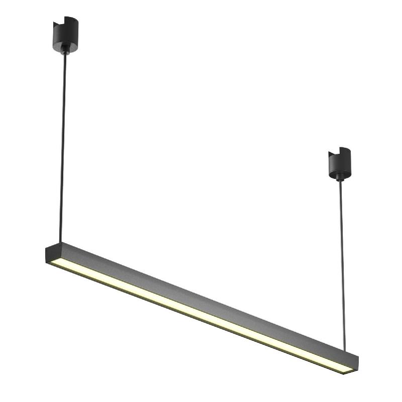 Трековый подвесной магнитный светильник Maytoni Basis TR170-1-26W3K-B